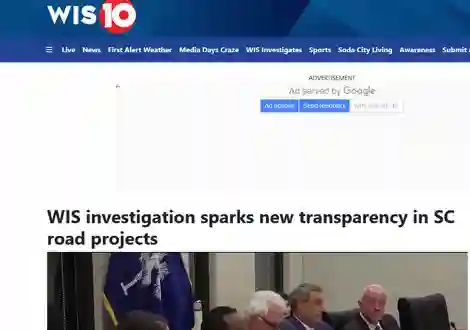 screenshot WIS 10 website